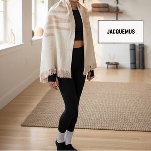 ✨ New 100% Wool Knit Scarf – Soft, Warm & Stretchy